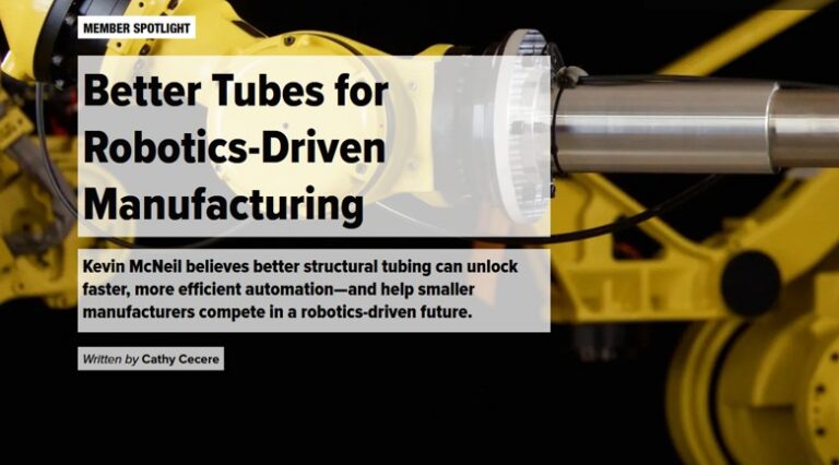 Techreo president Kevin McNeil, featured in ASME Magazine