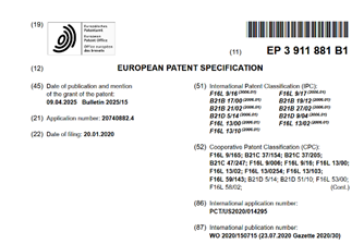 Techreo granted three European patents