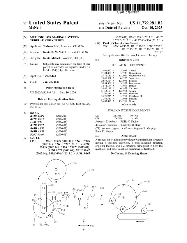 Patent_US11779981B2 - Techreo Techreo US Patent 11,779,981 B2
